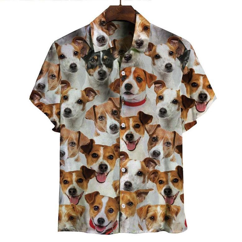 You Will Have A Bunch Of Jack Russell Terriers All Over Printed Hawaiian Shirt, Farm Hawaiian Shirt, Farmer Hawaii