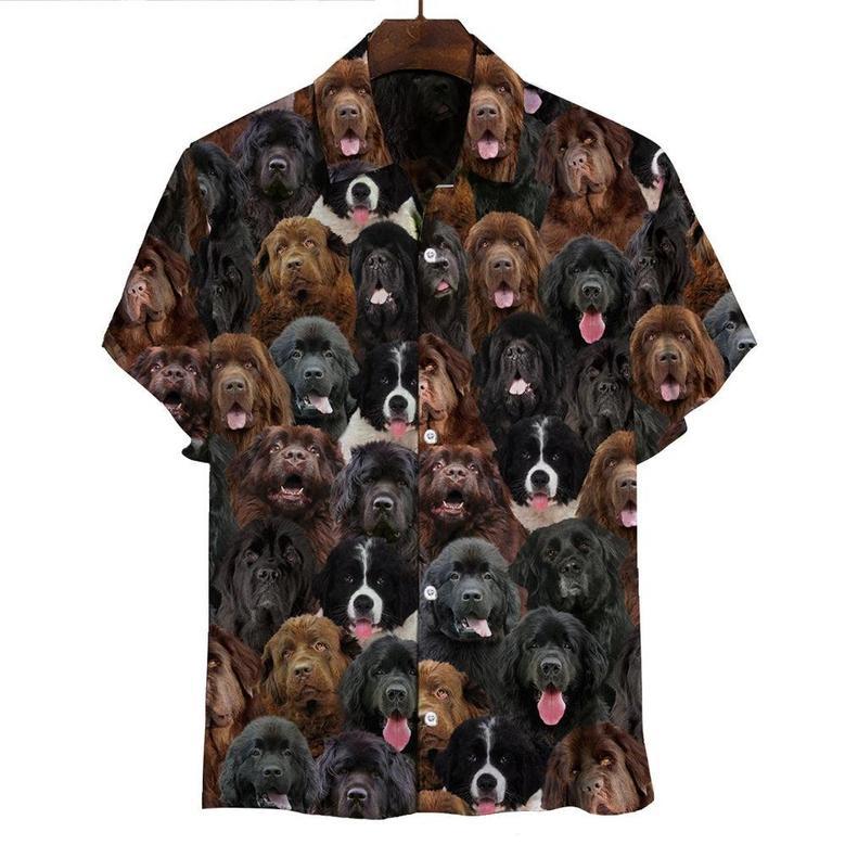 You Will Have A Bunch Of Newfoundland All Over Printed Hawaiian Shirt, Farm Hawaiian Shirt, Farmer Hawaii