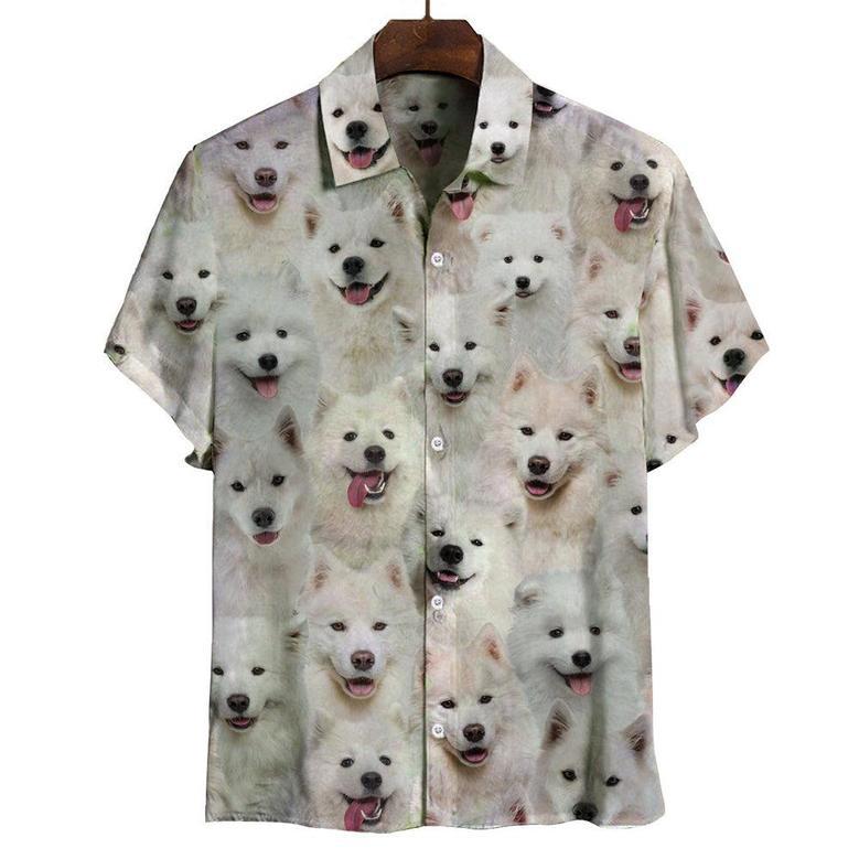 You Will Have A Bunch Of Samoyed All Over Printed Hawaiian Shirt, Farm Hawaiian Shirt, Farmer Hawaii