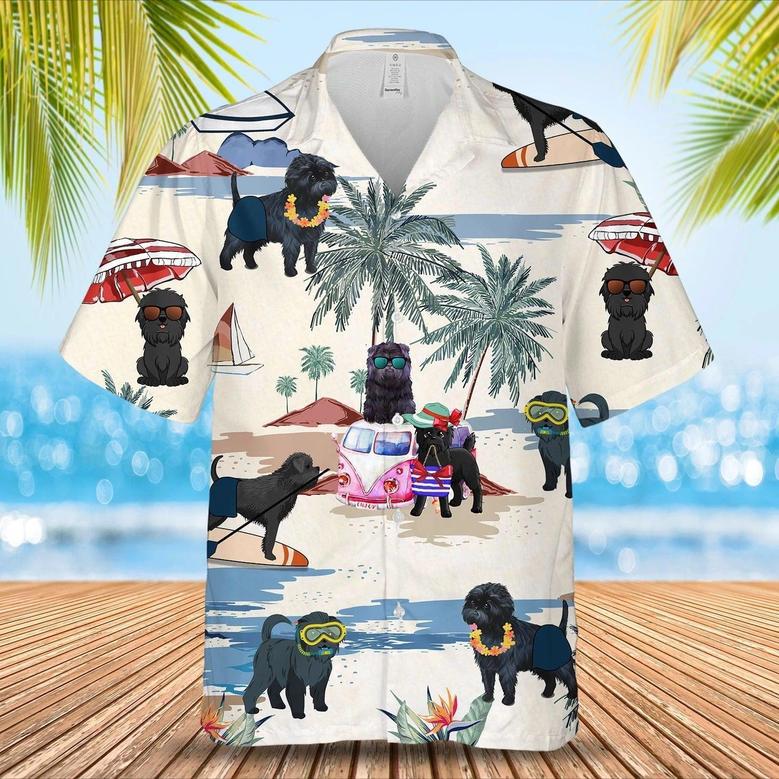 Affenpinscher Summer Beach Hawaiian Shirt, Aloha Short Sleeve Summer Travel, Gift To Dog Lovers