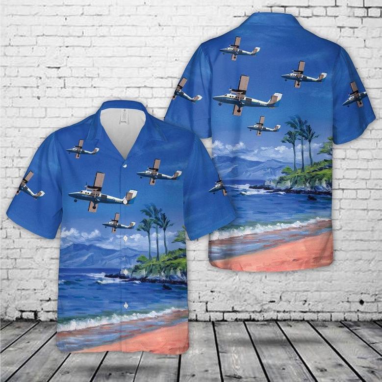 Air Force Hawaiian Shirt, Us Air Force De Havilland Canada Twin Otter 77-0464 Hawaiian Shirt, Air Force Aloha Shirt