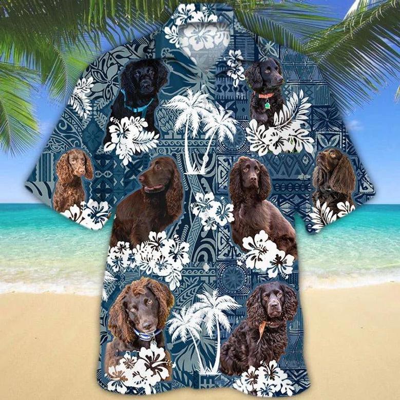 All Over Printed Hawaiian Shirts For Dog Lovers, Dog In Hawaiian Shirts, Aloha Summer Beach Shirt For Pet Lovers