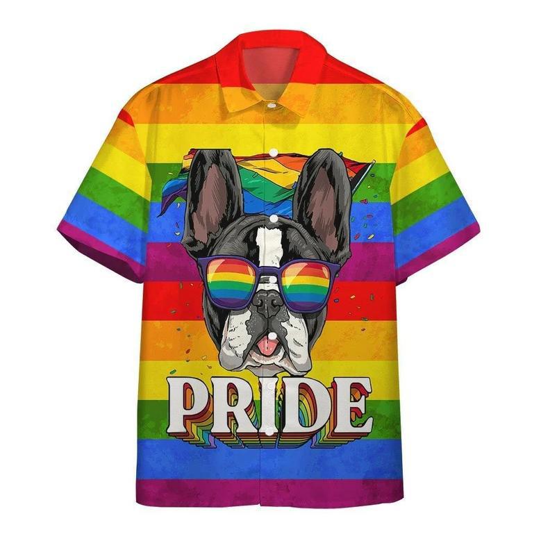 Ally Pride Shirt Awesome Background Design Hawaiian Shirt, Hawaiian Pride