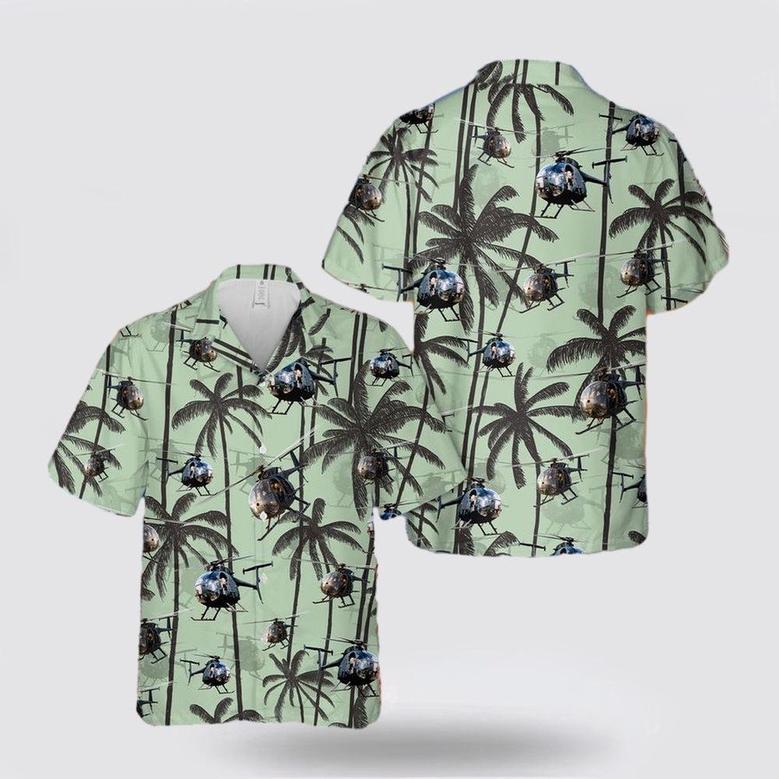 Army Hawaiian Shirt, Us Army N Little Bird Hawaiian Shirt