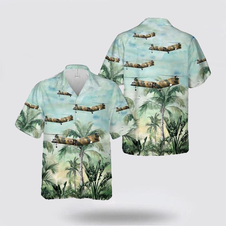 Army Hawaiian Shirt, Us Army Vietnam Era Shawnee Hawaiian Shirt