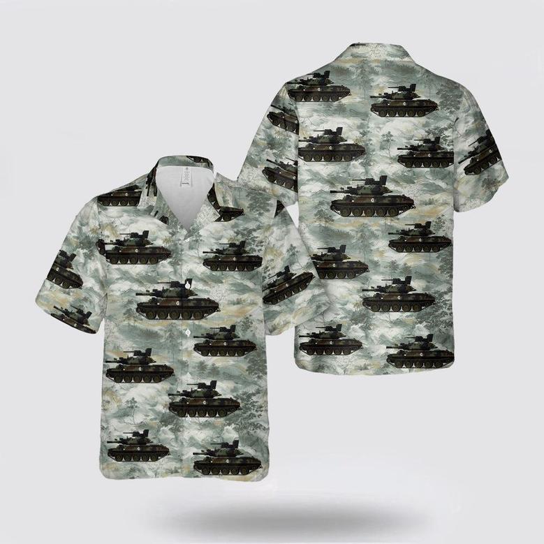 Army Hawaiian Shirt, Us Army Airborne Division Early Hawaiian Shirt