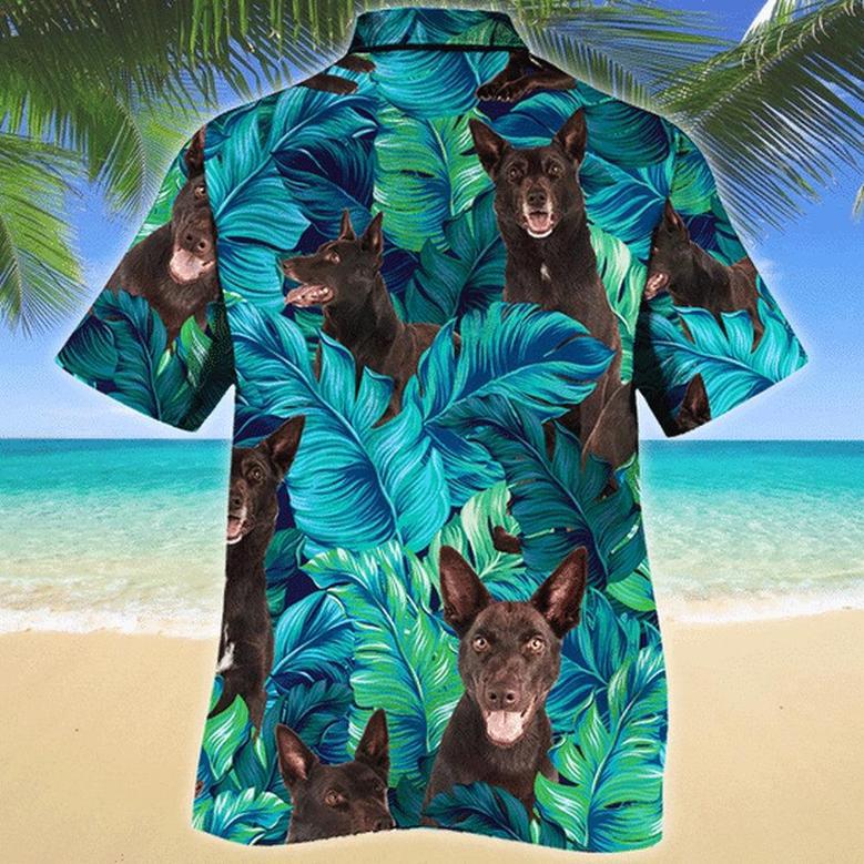 Australian Kelpie Dog Lovers Hawaiian Style For Summer Hawaiian Shirt, Farm Hawaiian Shirt, Farmer Hawaii