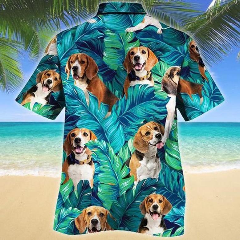 Beagle Dog Lovers Hawaiian Style For Summer Hawaiian Shirt, Farm Hawaiian Shirt, Farmer Hawaii