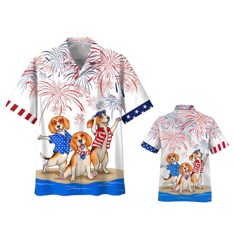 Beagle Hawaiian Shirts - Independence Day Is Coming Aloha Beach Shirt For Men And Woman, Hawaii Dog Shirt