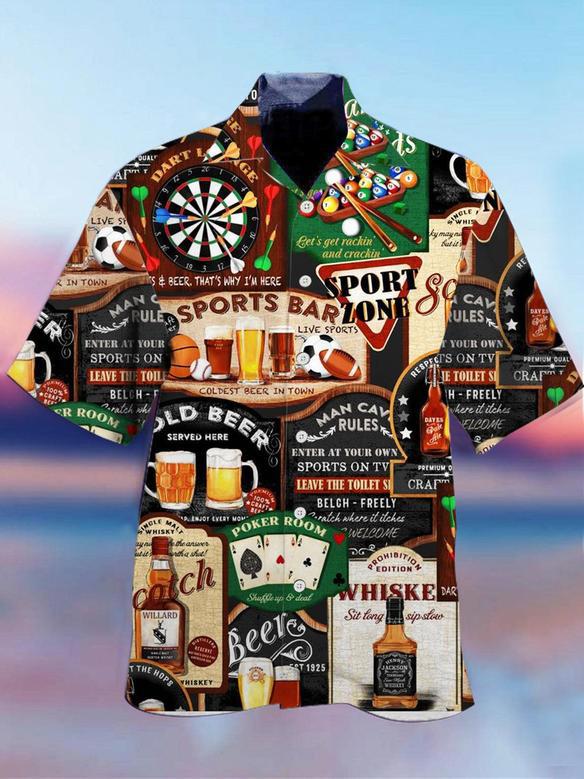 Beer Hawaii Shirt, Beer And Chill Hawaiian Shirt, Gift For Him