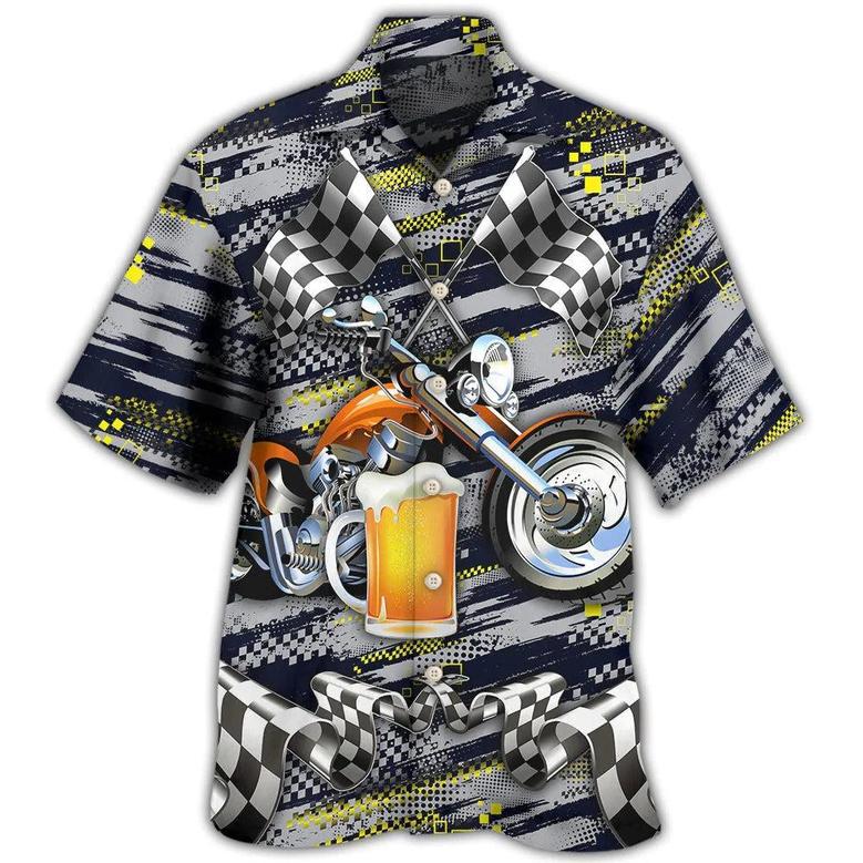 Beer I Like Beer And Motocycles And Maybe 3 People Hawaiian Shirt