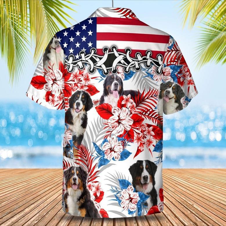 Bernese Mountain Hawaiian Shirt, Summer Gift To Dog Lovers, Hawaii Shirt Gift For Men