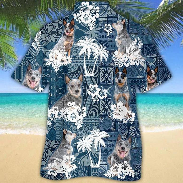 Blue Heeler Hawaiian Shirt For Men And Women, Animal Hawaii Shirts, Gift To Pet Lovers