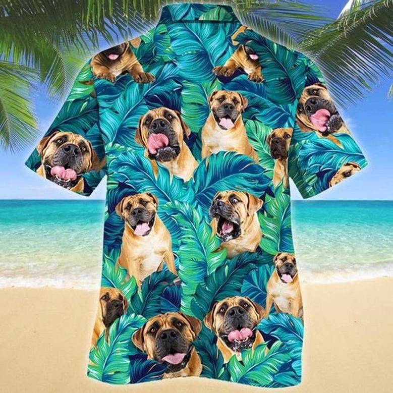 Boerboel Dog Lovers Hawaiian Style For Summer Hawaiian Shirt, Farm Hawaiian Shirt, Farmer Hawaii