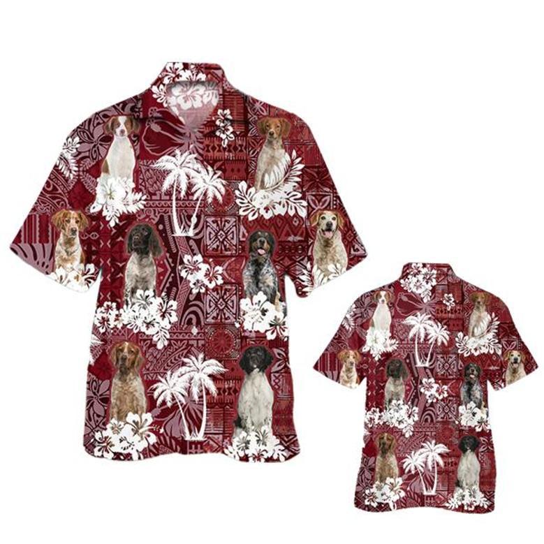 Brittany Hawaiian Shirt, Dog Hawaii Aloha Beach Shirts