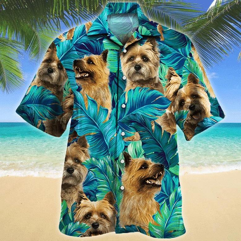 Cairn Terrier Dog Lovers Hawaiian Style For Summer Hawaiian Shirt, Farm Hawaiian Shirt, Farmer Hawaii