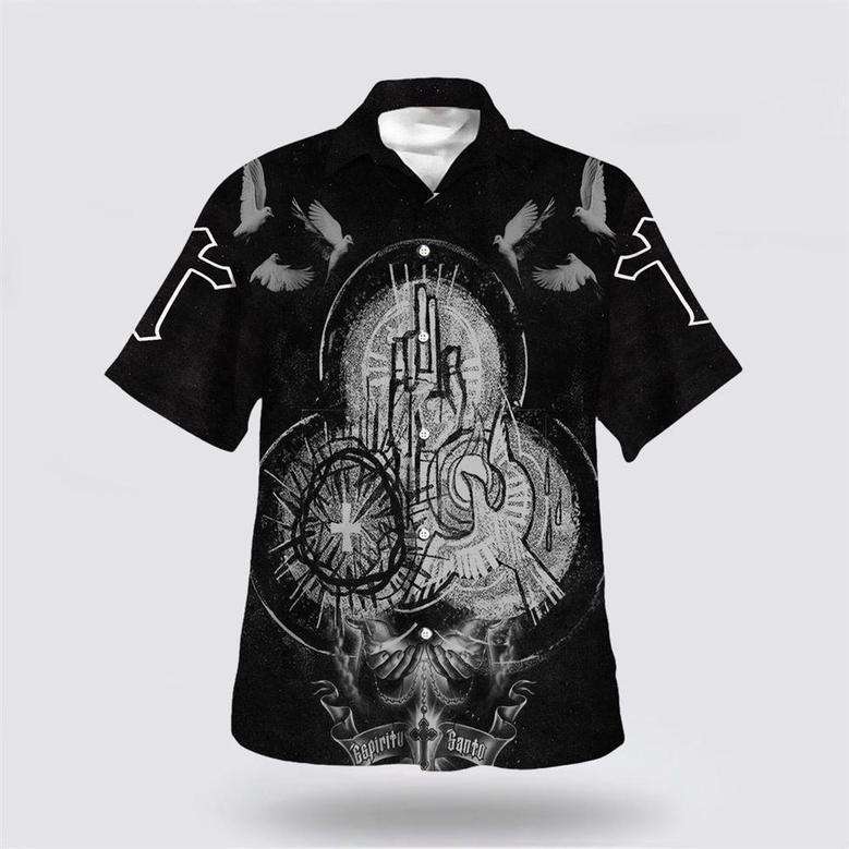 Christian Hawaiian Shirt, Hand God Prayer Hawaiian Shirts