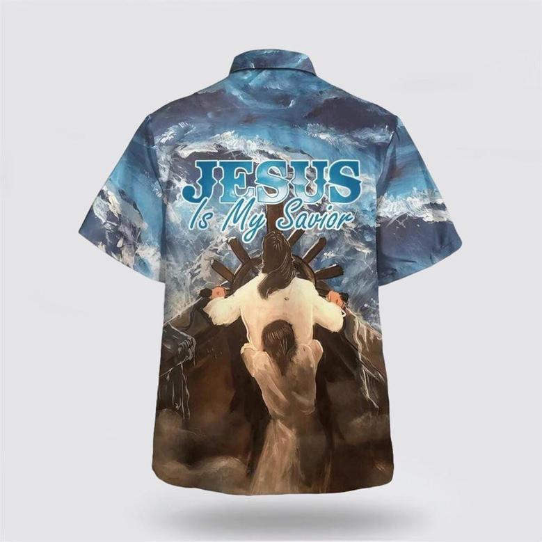 Christian Hawaiian Shirt, Jesus Is My Savior Unique For Friend Christian Hawaiian Shirt