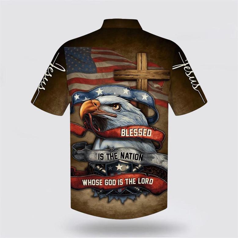 Christian Hawaiian Shirt, Blessed Is The Nation Whose God Is The Lord Hawaiian Shirts