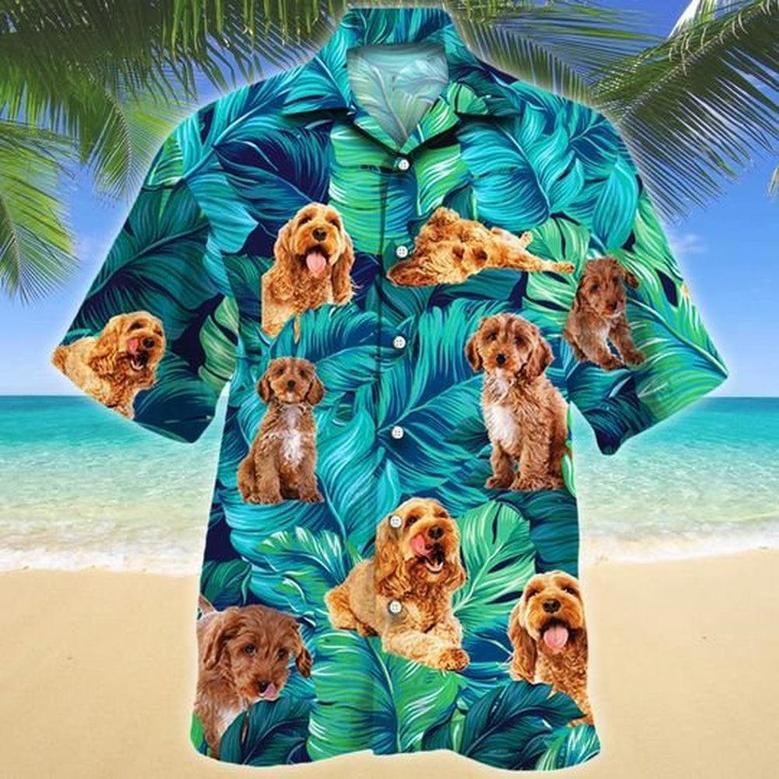 Cockapoo Dog Lovers Hawaiian Style For Summer Hawaiian Shirt, Farm Hawaiian Shirt, Farmer Hawaii