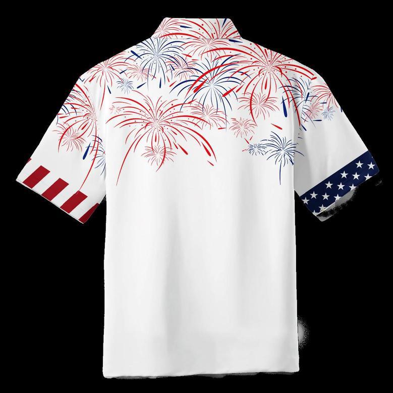 Corgi Hawaiian Shirt Full Print Independence Day, Funny Dog America On Hawaii Aloha Shirts For Dog Lovers