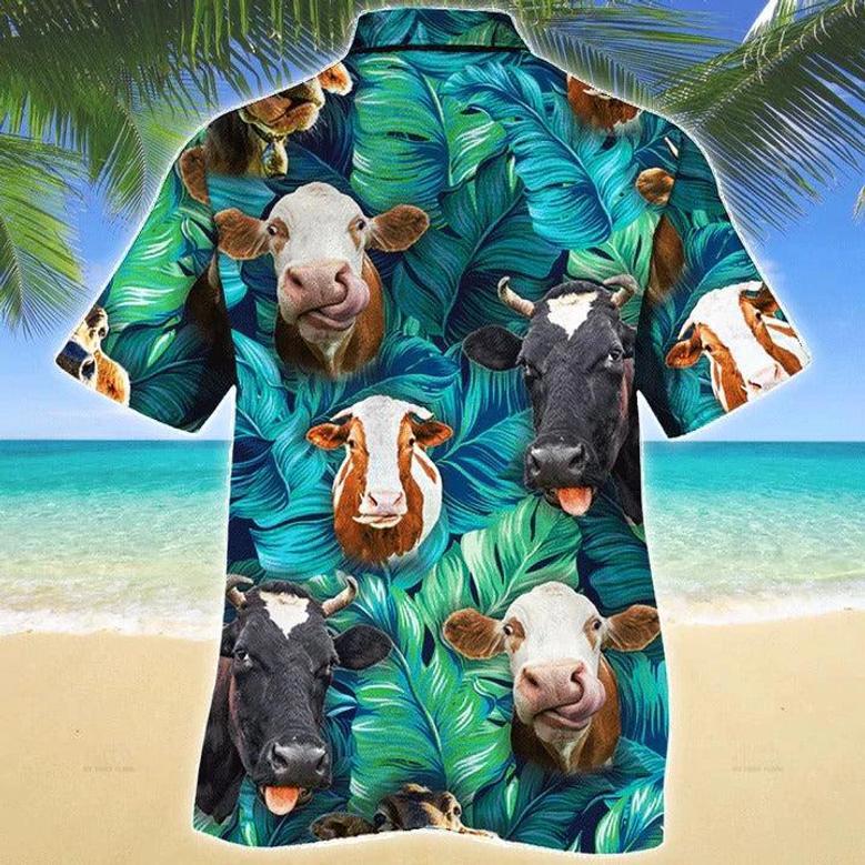 Cow Lovers Gift Hawaiian Shirt, Cow Hawaii Aloha Beach Shirts For Men And Woman, Summer Hawaii Shirt