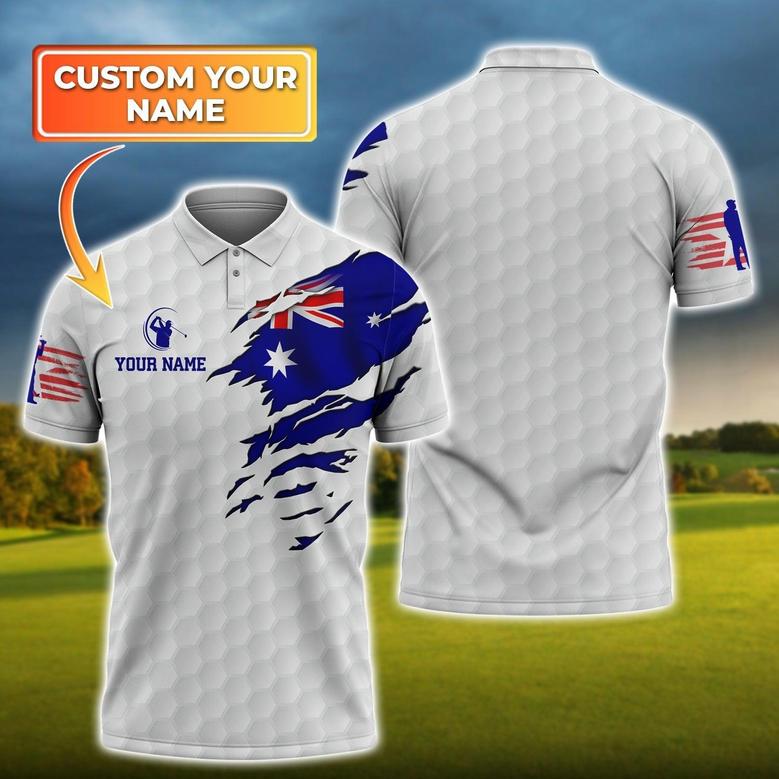 Customized Name Golf Polo Golf Polo Shirt Polo Shirts For Golf Lovers