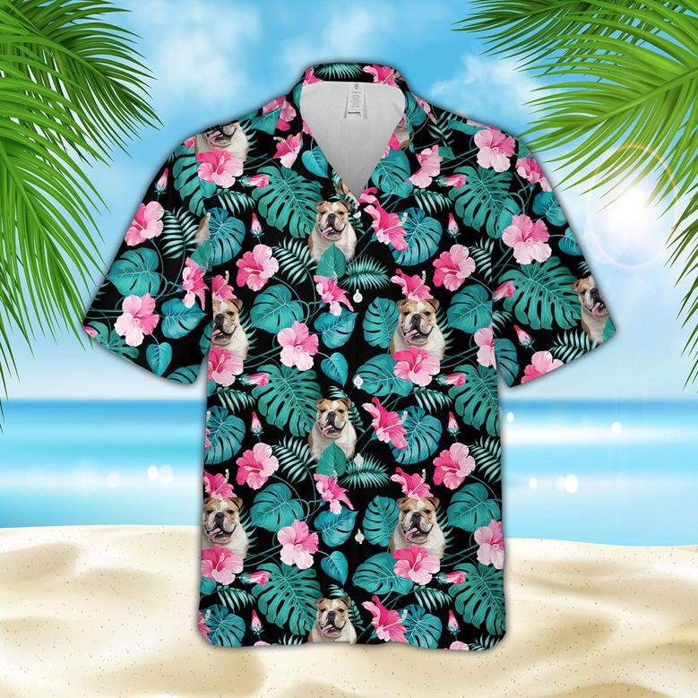 Hawaiian Aloha Shirts Custom Pet Photo Summer Pattern