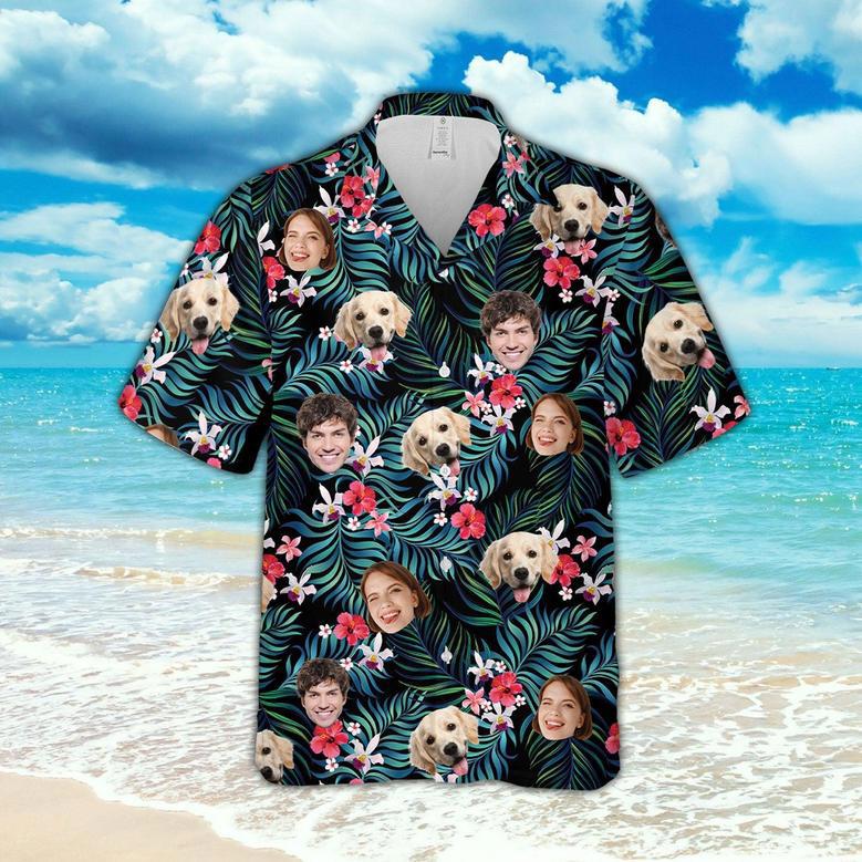 Hawaiian Aloha Shirts Custom Photo With Pet Tropical Summer