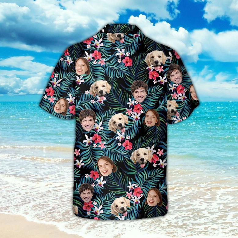 Hawaiian Aloha Shirts Custom Photo With Pet Tropical Summer