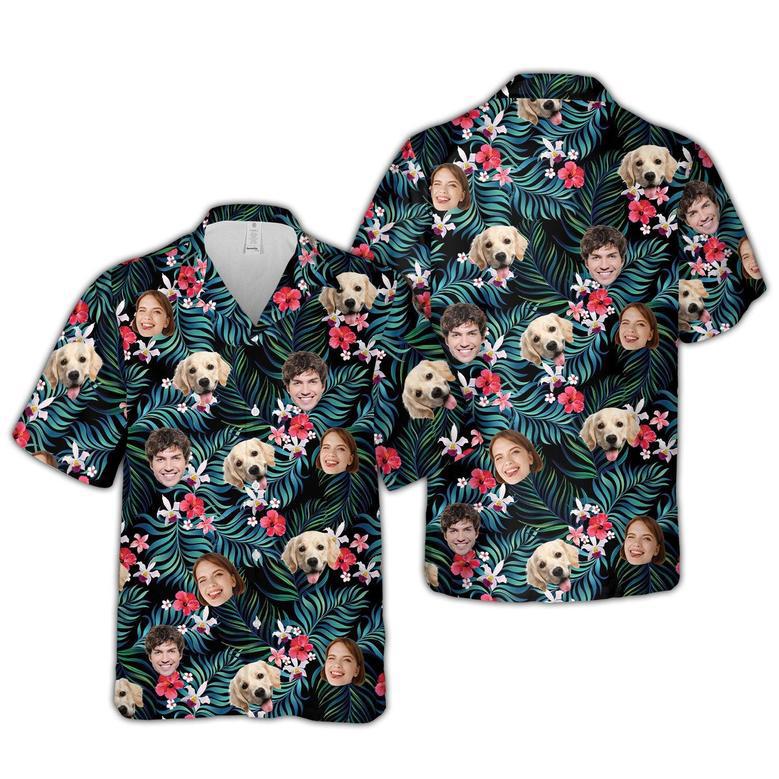 Hawaiian Aloha Shirts Custom Photo With Pet Tropical Summer