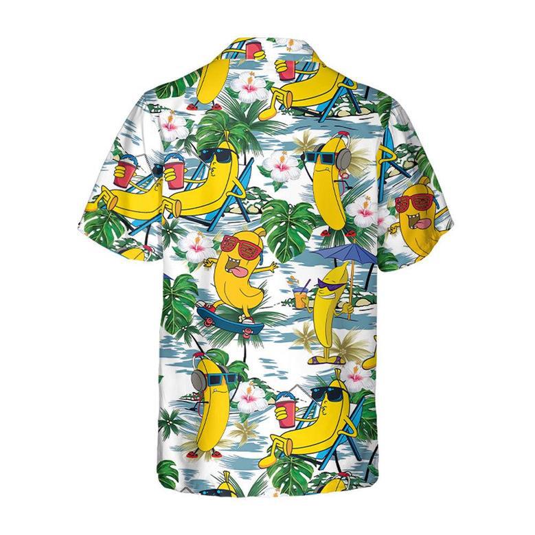 Hawaiian Aloha Shirts Funny Banana Summer Holiday