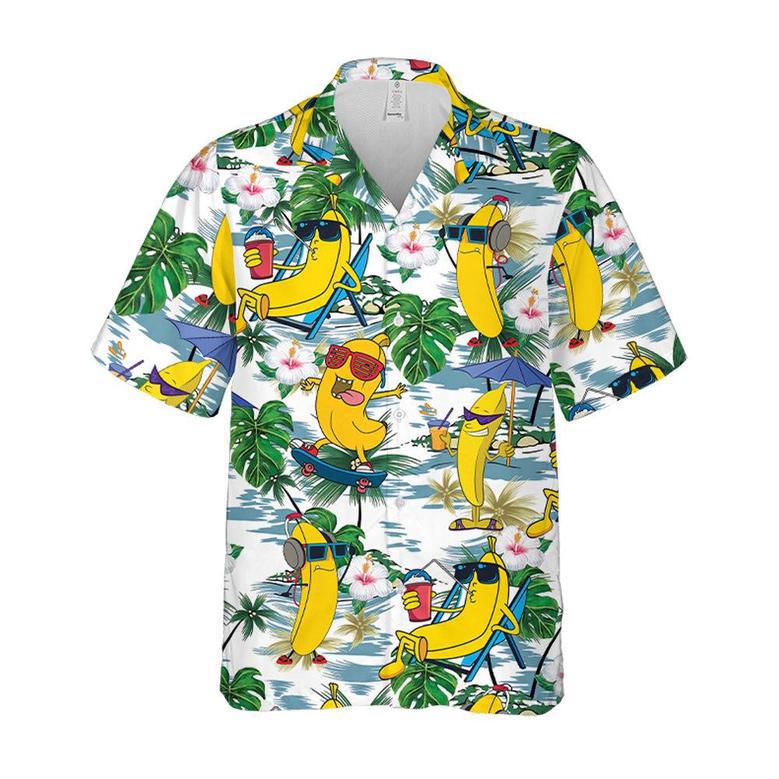 Hawaiian Aloha Shirts Funny Banana Summer Holiday