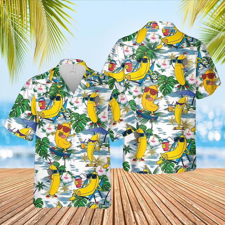 Hawaiian Aloha Shirts Funny Banana Summer Holiday