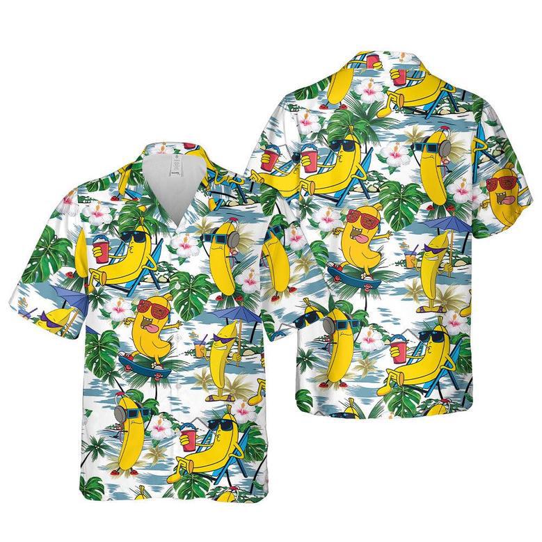 Hawaiian Aloha Shirts Funny Banana Summer Holiday