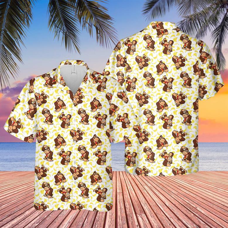 Hawaiian Aloha Shirts Funny Monkey