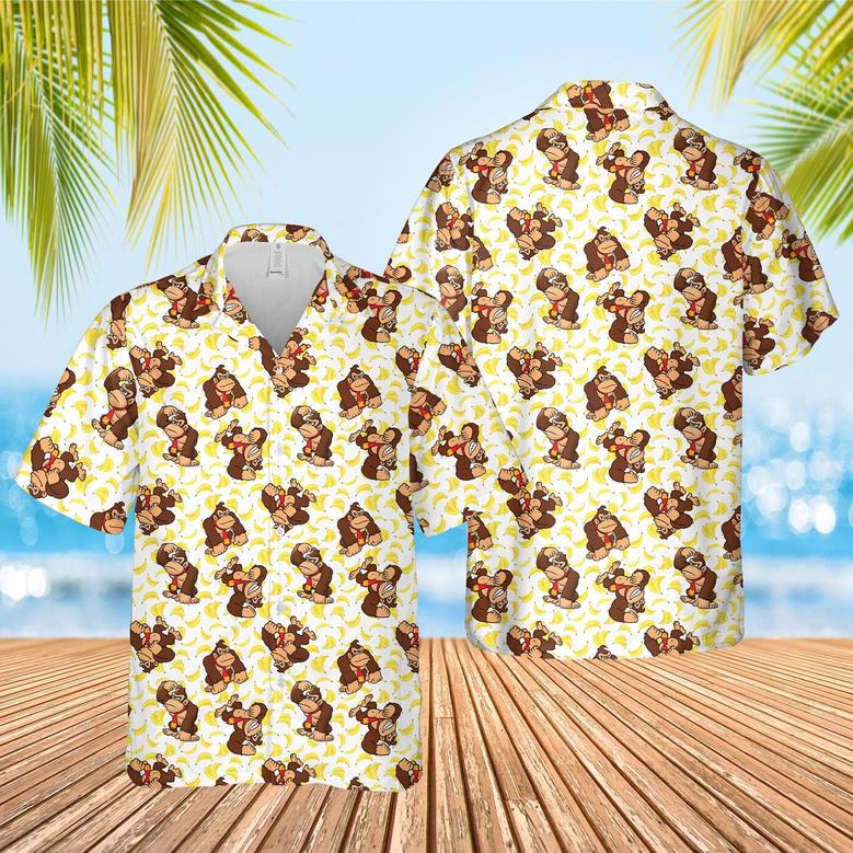 Hawaiian Aloha Shirts Funny Monkey