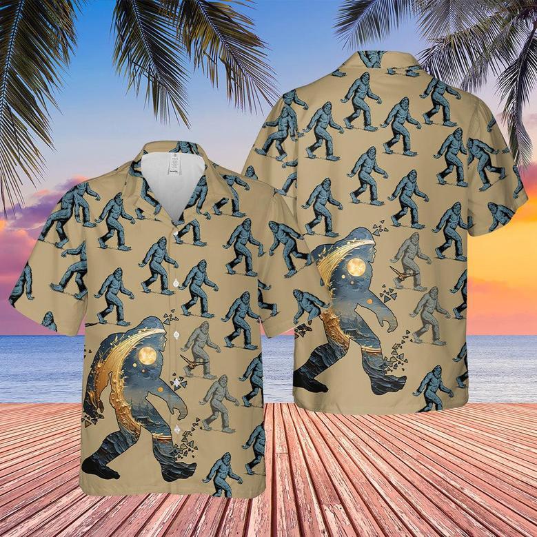 Hawaiian Aloha Shirts Gorilla Partern