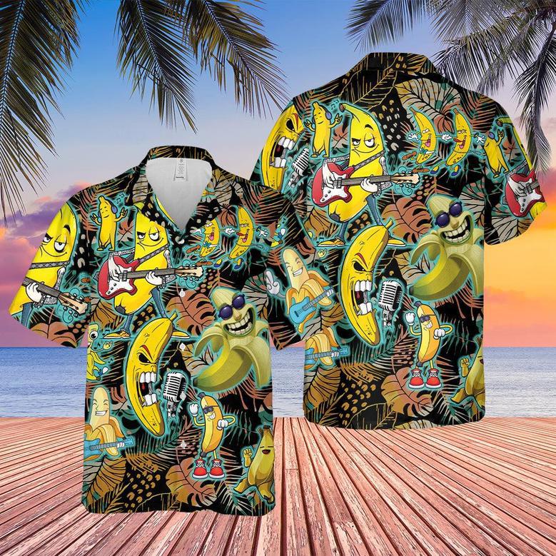 Hawaiian Aloha Shirts Rocking Bananas