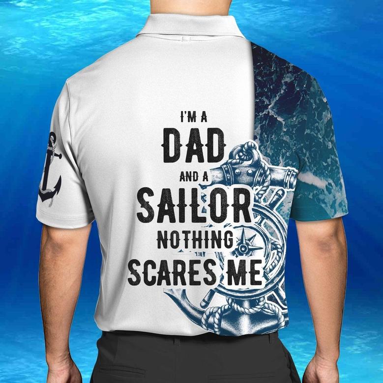 I'm A Sailor Polo Shirt Personalized Name Polo Shirt Perfect Gift For Sailor