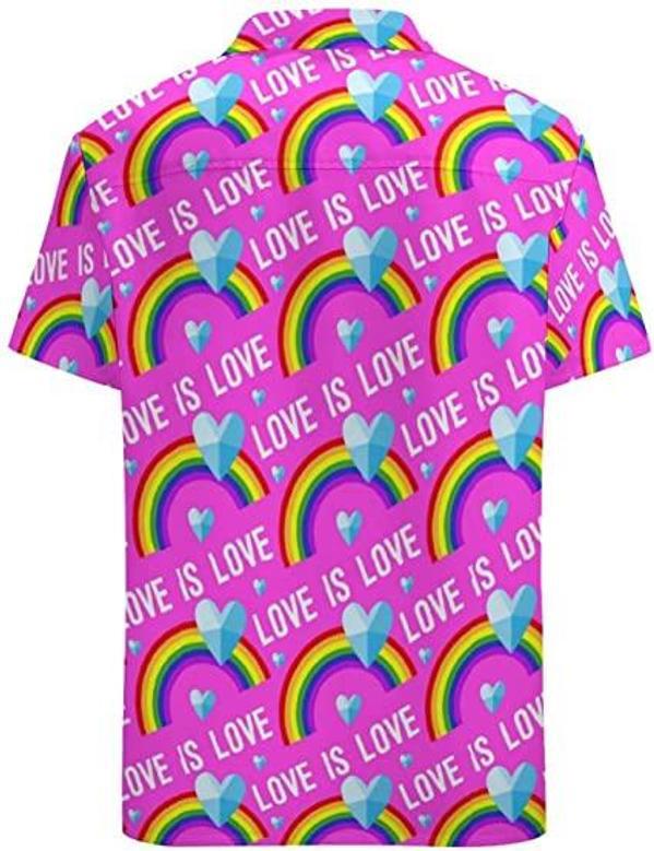 Love Is Love Pride Hawaii Shirts For Gay Man, Lesbian Love Hawaiian Shirt, Gift For Lgbtq Pride Month