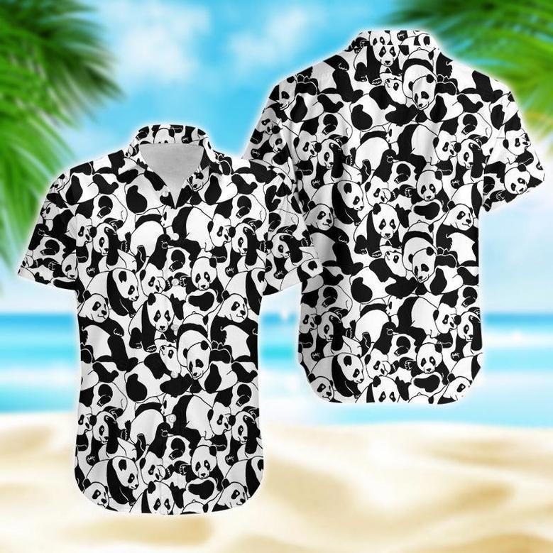 Lovely Panda Hawaiian Aloha Shirts