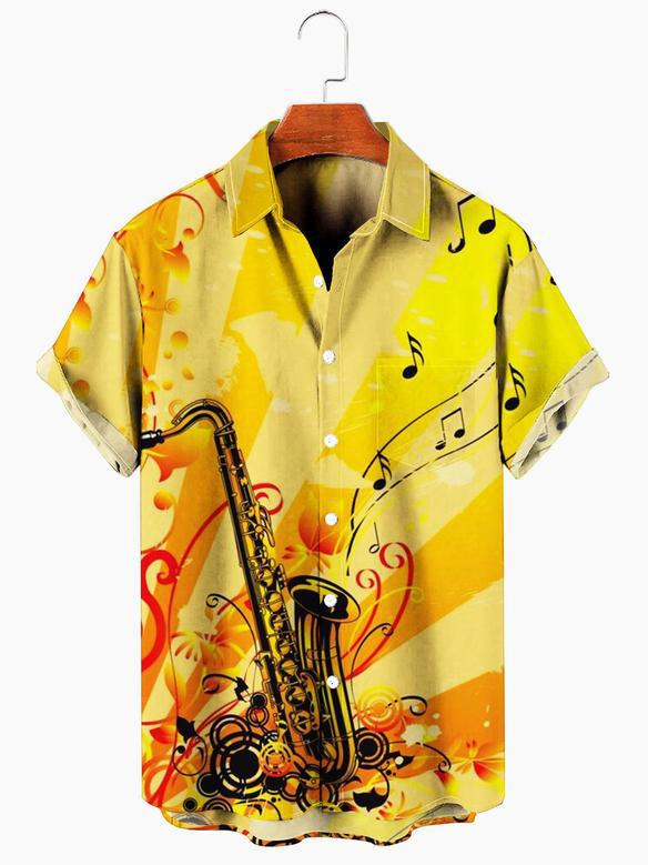 Music Hawaiian Shirt, Music Lover Hawaii Shirt, Gift For Music Fans