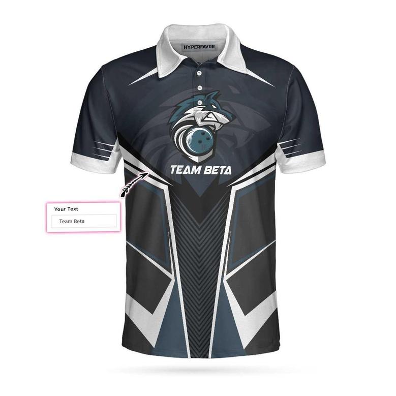 Personalized Bowling Team Custom Polo Shirt, Personalized Bowling Shirt For Team With Name, Bowling Gift Idea Coolspod