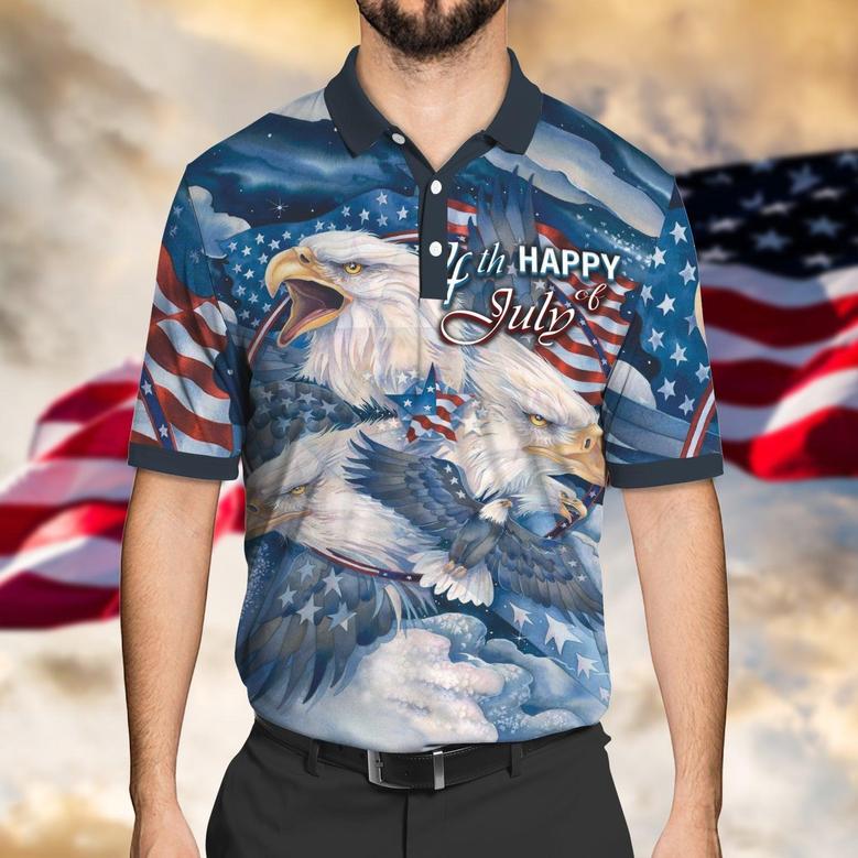 Polo Shirt For Independence Day Happy Of July Shirt