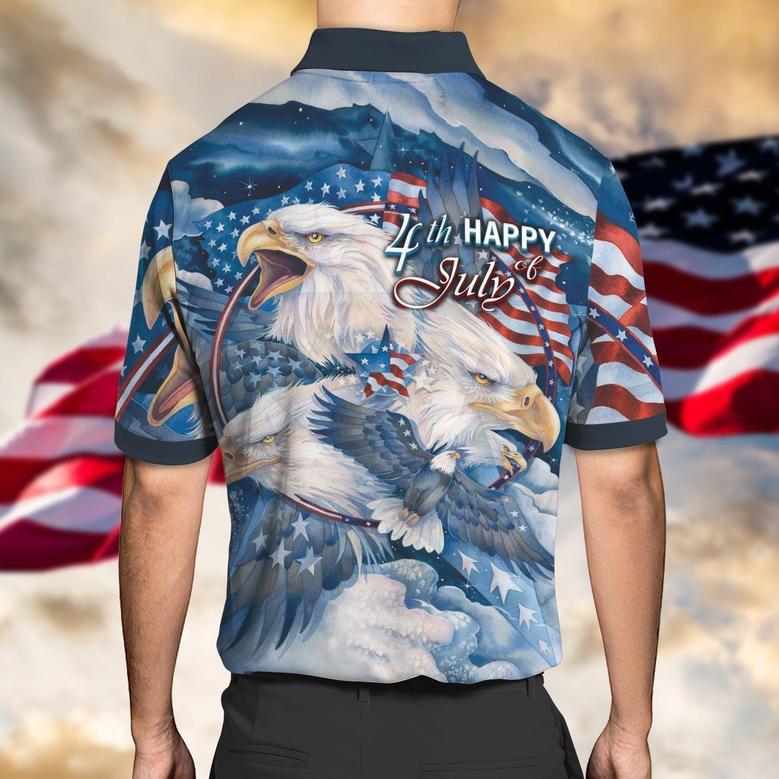 Polo Shirt For Independence Day Happy Of July Shirt