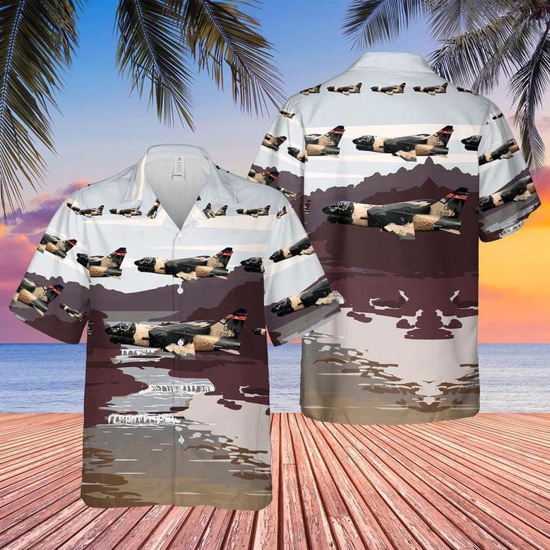 Us Air Force Hawaiian Shirt, Usaf Ohio Ltv Corsair Ii Tactical Fighter Squadron, Tactical Fighter Group Hawaiian Shirt