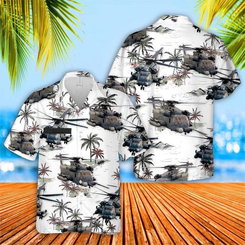 Us Air Force Hawaiian Shirt, Custom Name Us Air Force Sikorsky Pave Low Hawaiian Shirt