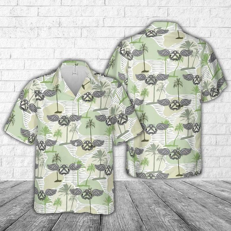 Us Navy Hawaiian Shirt, Us Navy Aviation Boatswain's Mate Hawaiian Shirt, Military Hawaiian Shirt