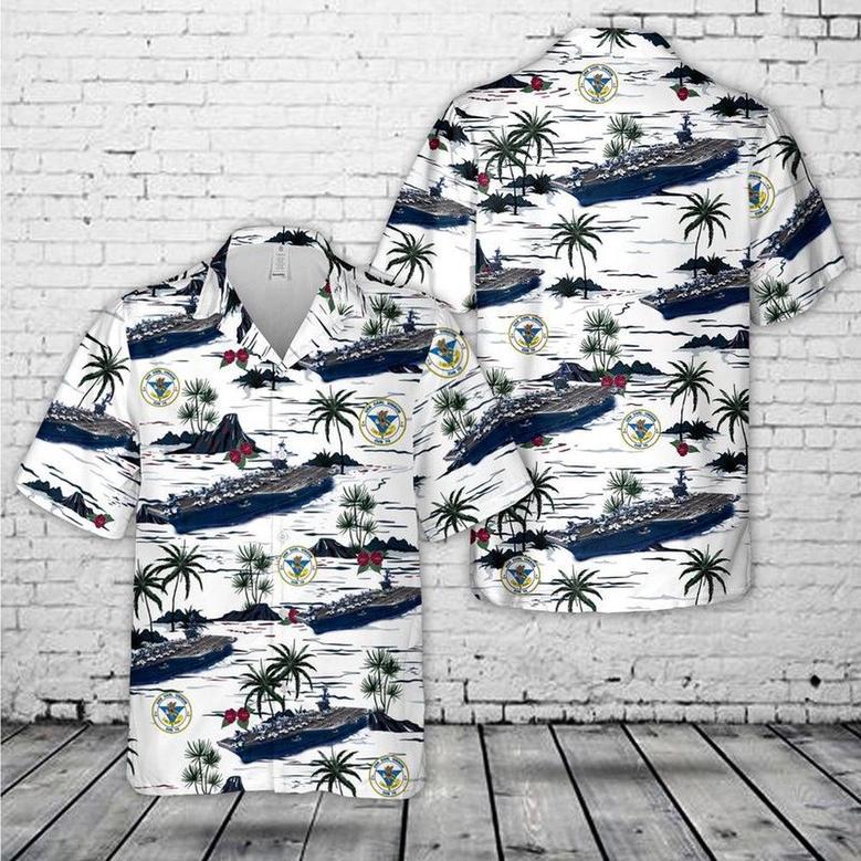 Us Navy Hawaiian Shirt, Us Navy Uss Carl Vinson Hawaiian Shirt, Military Hawaiian Shirt